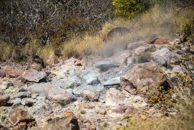 Sulfur Vents Ricron Volcano 2024